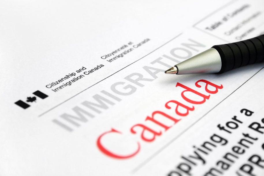 Immigration form