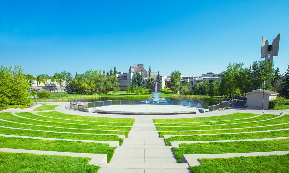 A photo of Mount Royal University's campus.