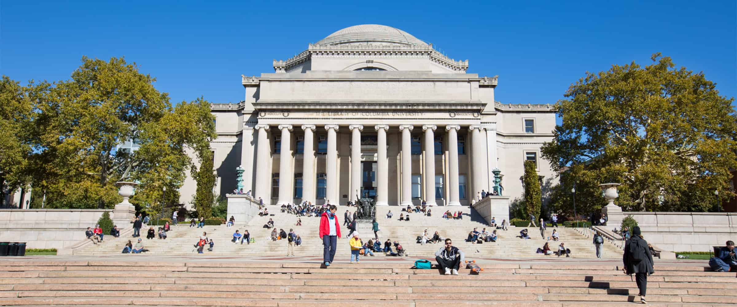 A photo of Columbia University campus