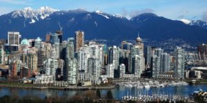 City of Vancouver skyline