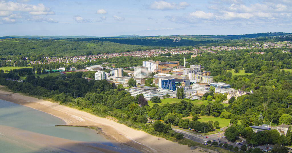 Swansea University beachside campus