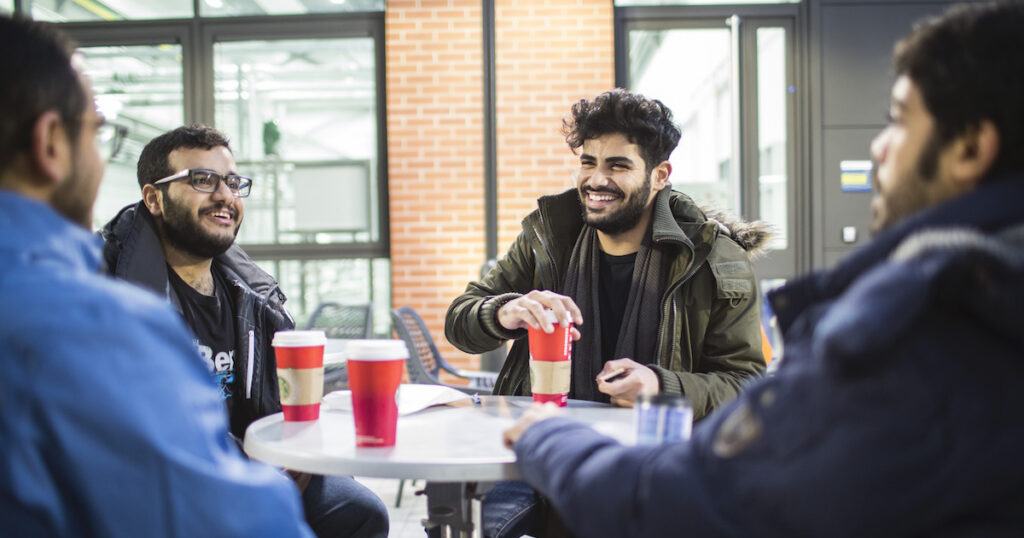 Swansea University students