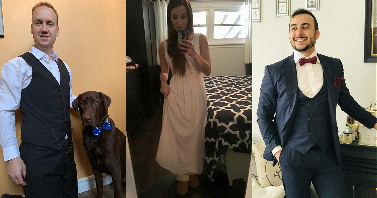 Three ApplyBoardians participating in Virtual Formal Fridays
