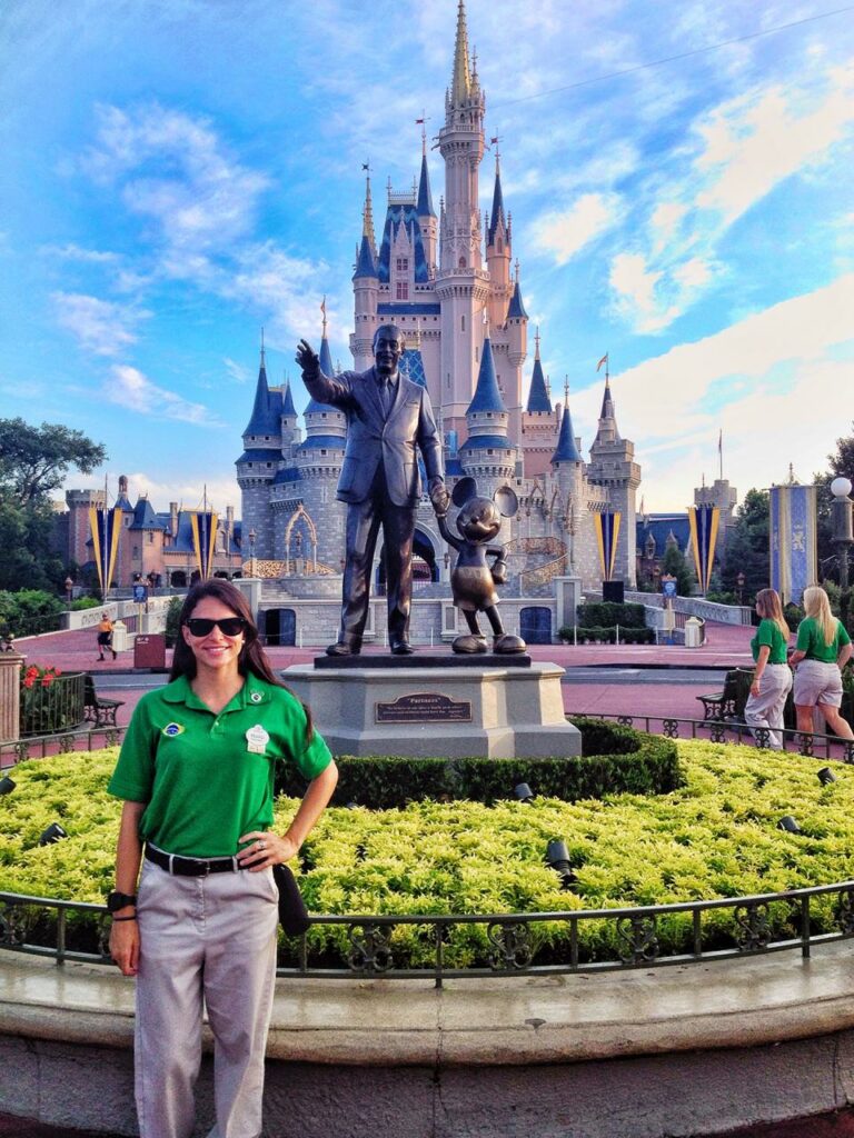 ApplyBoard Team Member, Eduarda, as a team member working at Disney