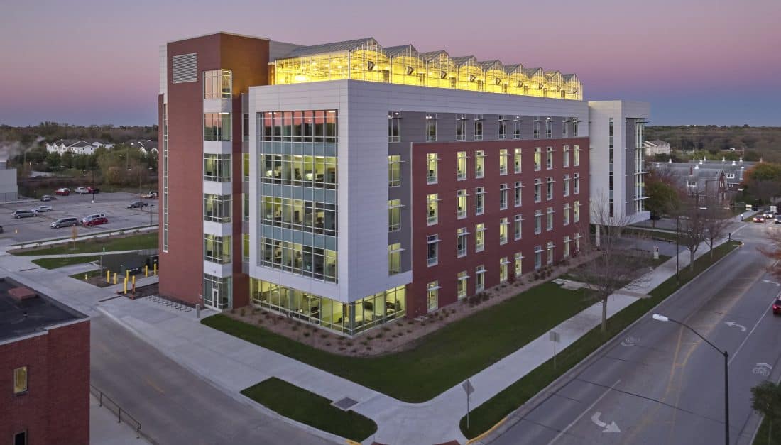 Photograph of Iowa State University campus