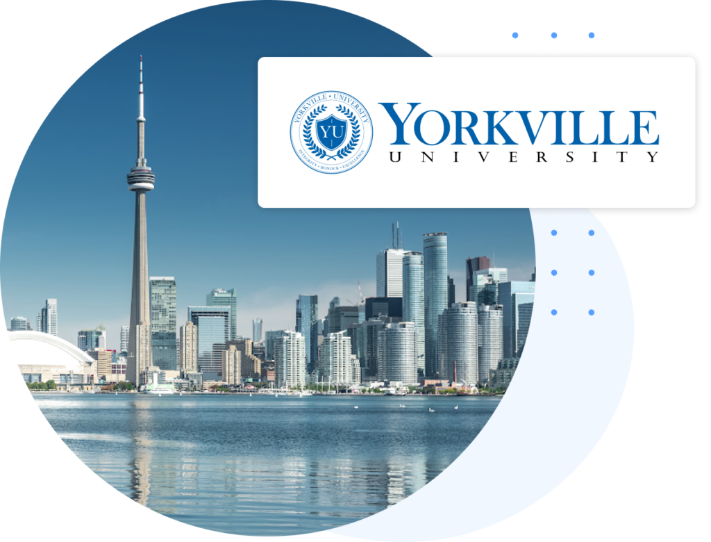Toronto Scene with Yorkville Logo