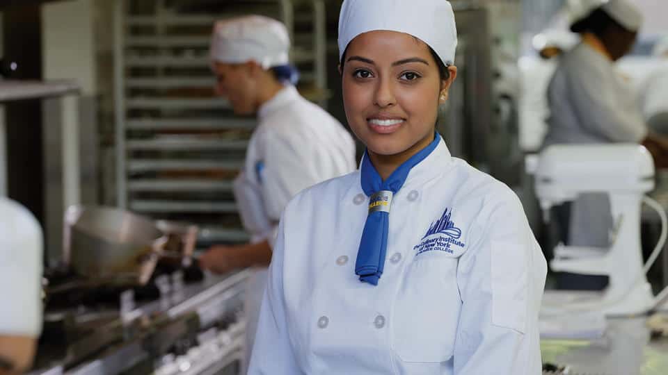 Photograph of Culinary Arts student