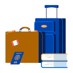 Illustration of luggage