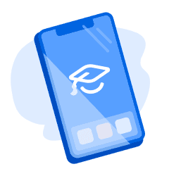 Illustration of iPhone with ApplyBoard logo