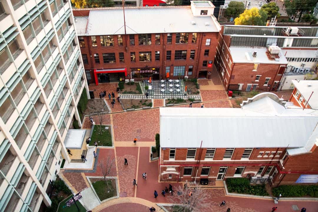A photo of Swinburne University of Technology.