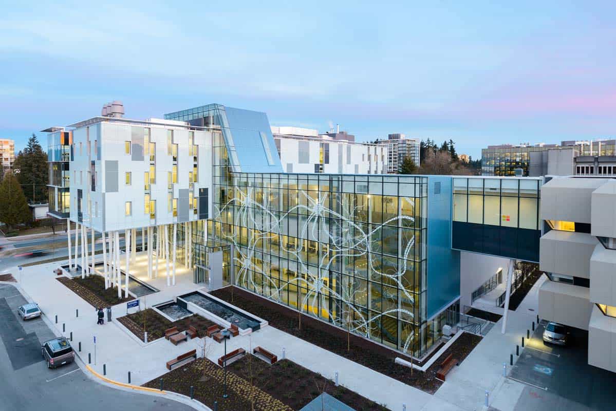 A photo of the University of British Columbia.