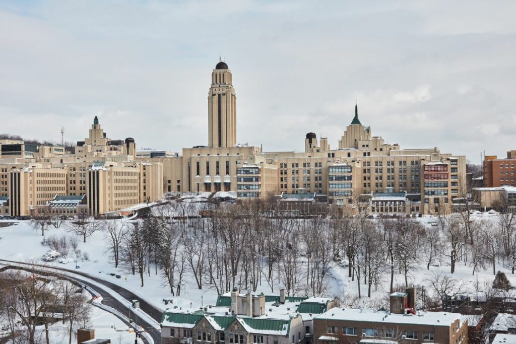 A photo of the University of Montreal.