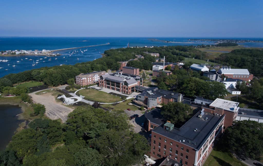 A photo of New England University.