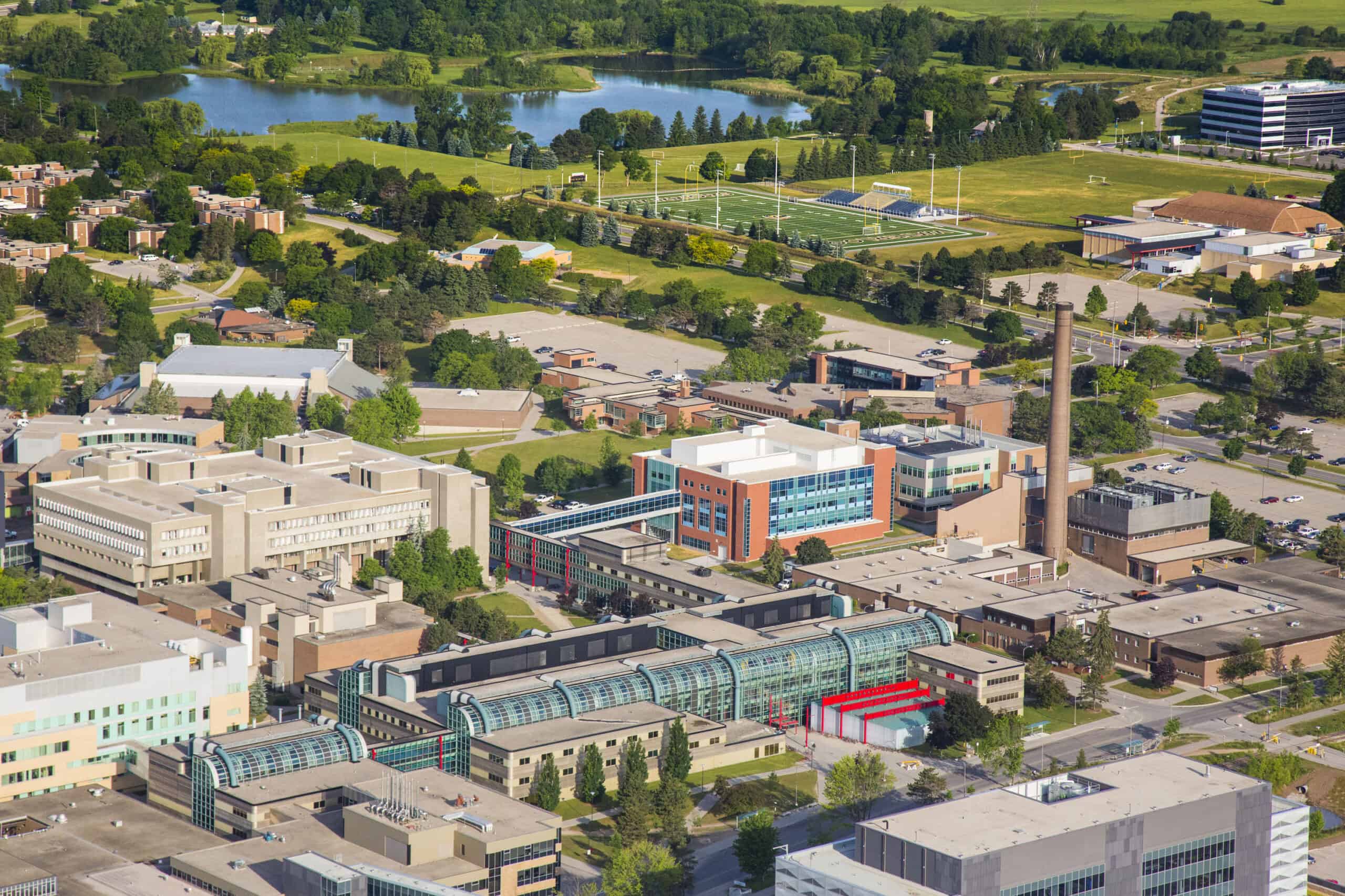A photo of the University of Waterloo's campus.