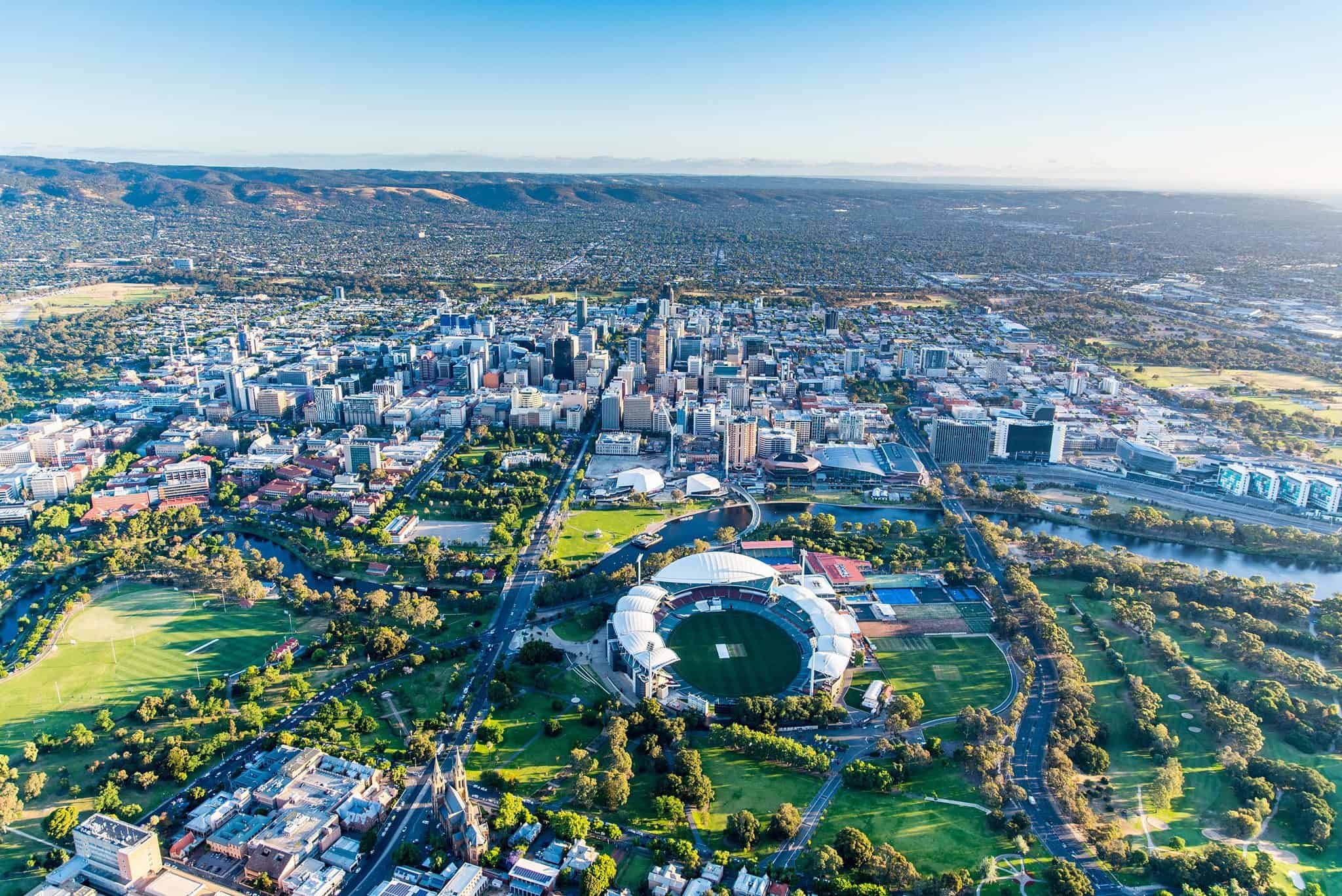 A photo of Adelaide, Australia.