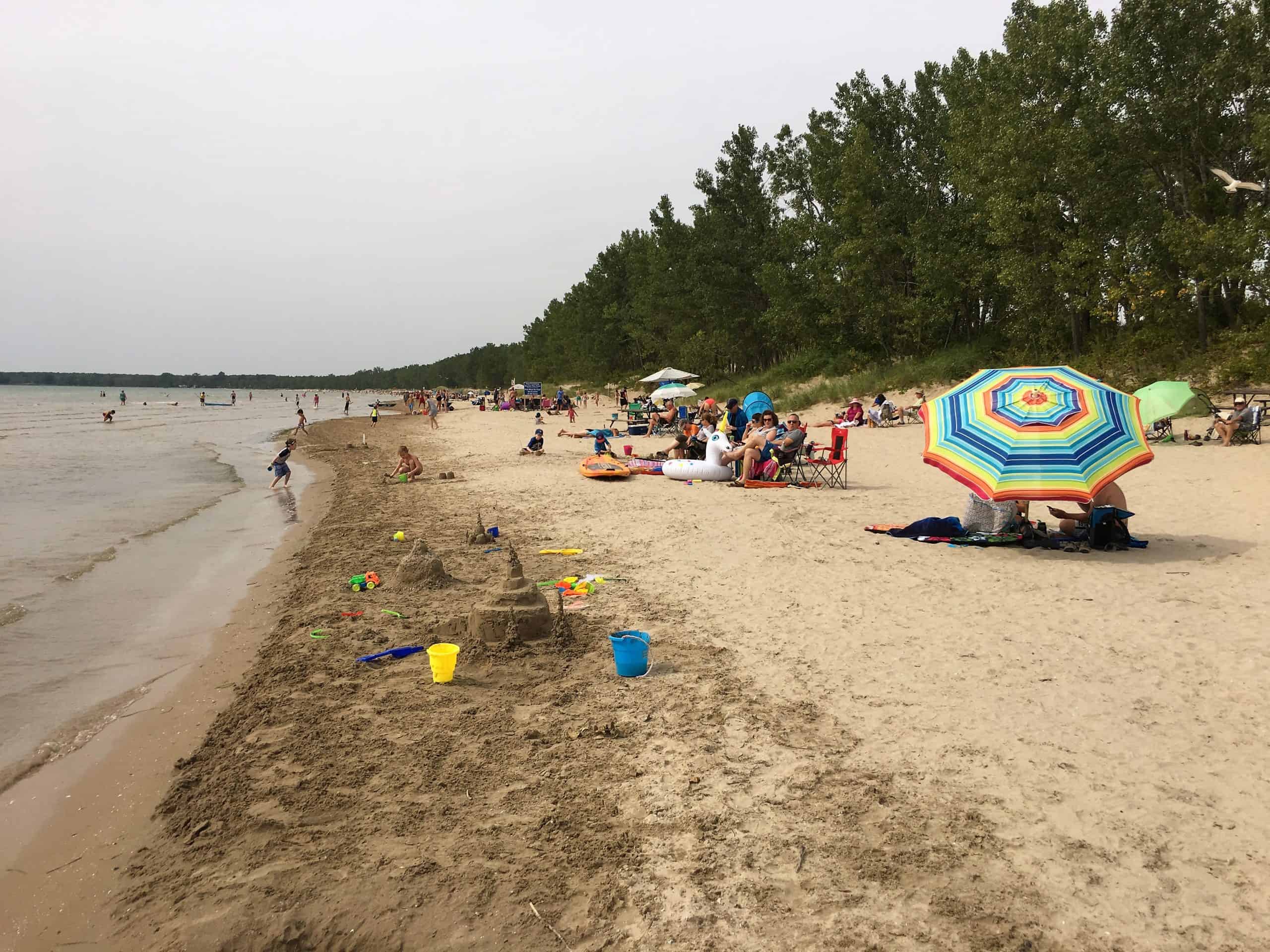 A photo of Outlet Beach in Prince Edward County.