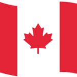 An illustration of the Canadian flag.