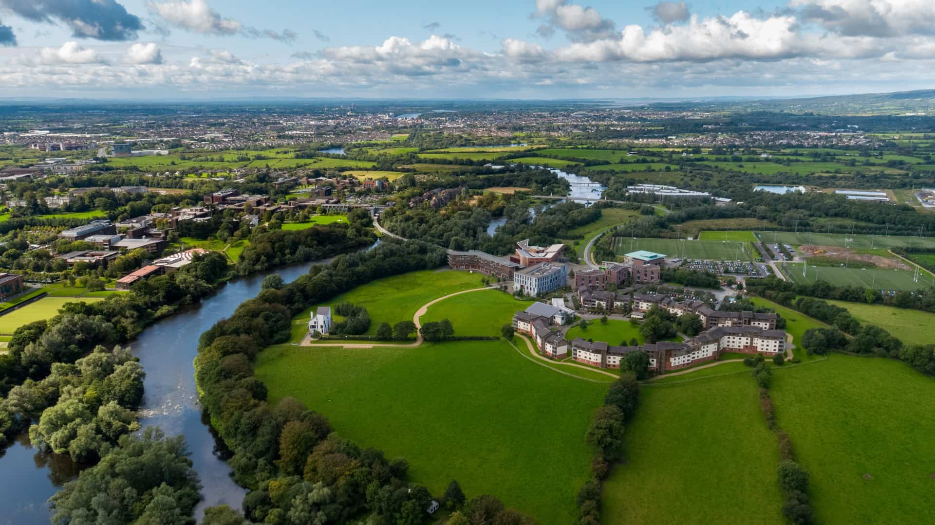 A photo of the University of Limerick.