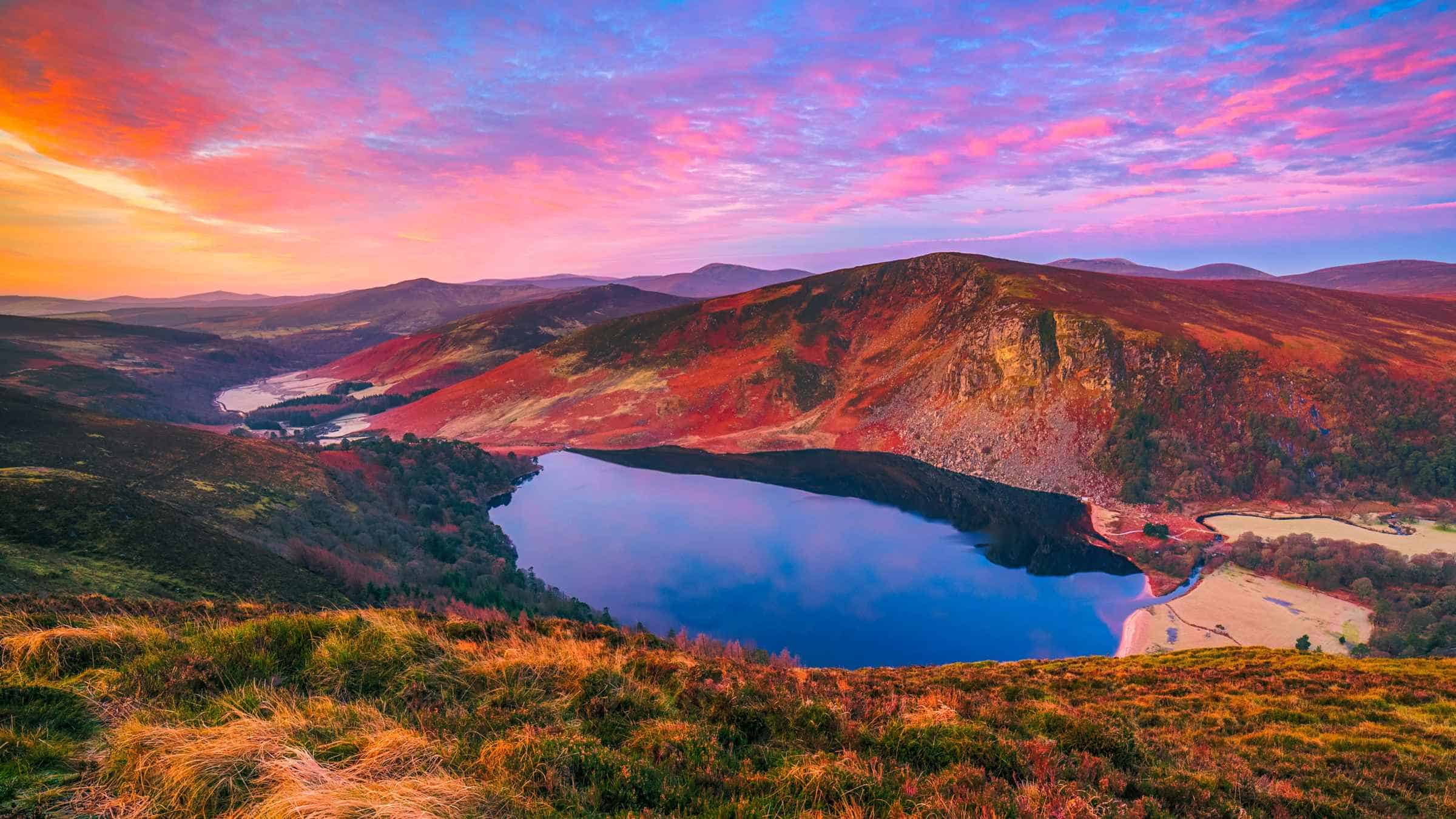 A photo of Wicklow Mountains.