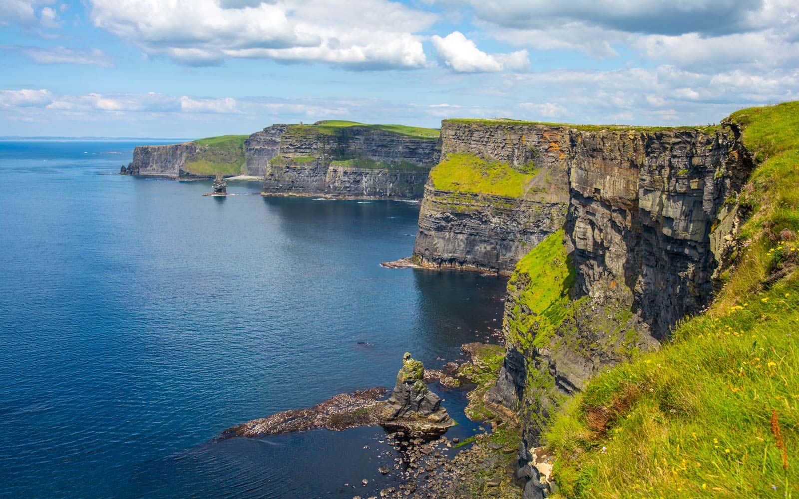 A photo of the Cliffs of Moher.