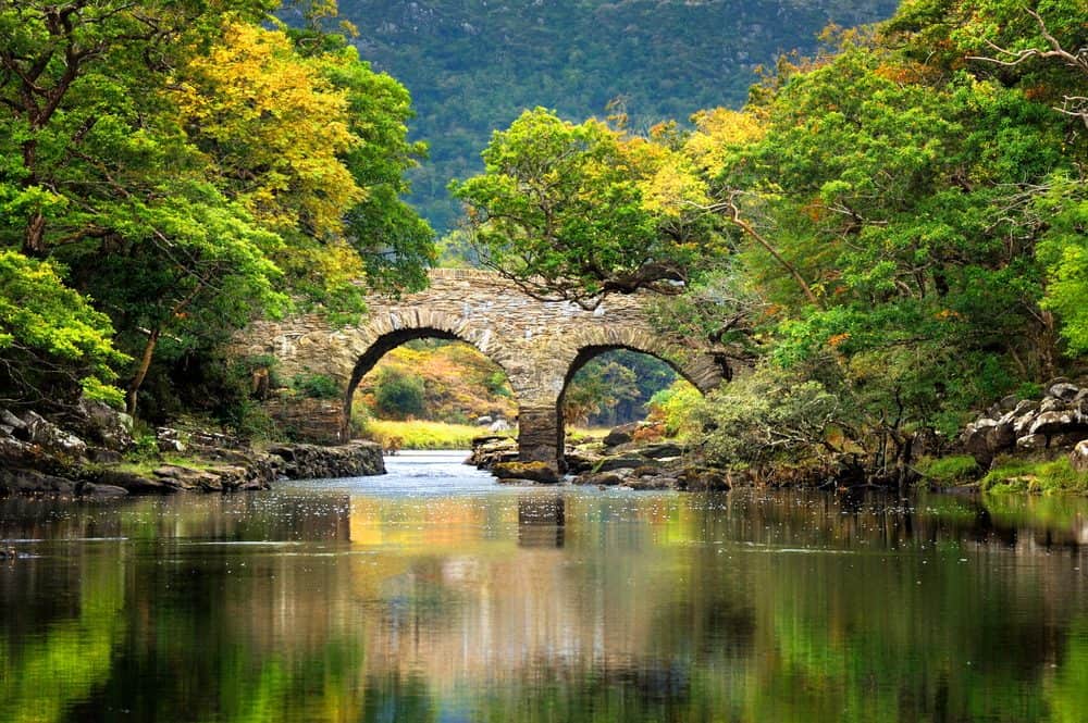 A photo of Killarney National Park Muckross Bridge.
