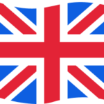An illustration of the United Kingdom's flag, the Union Jack.