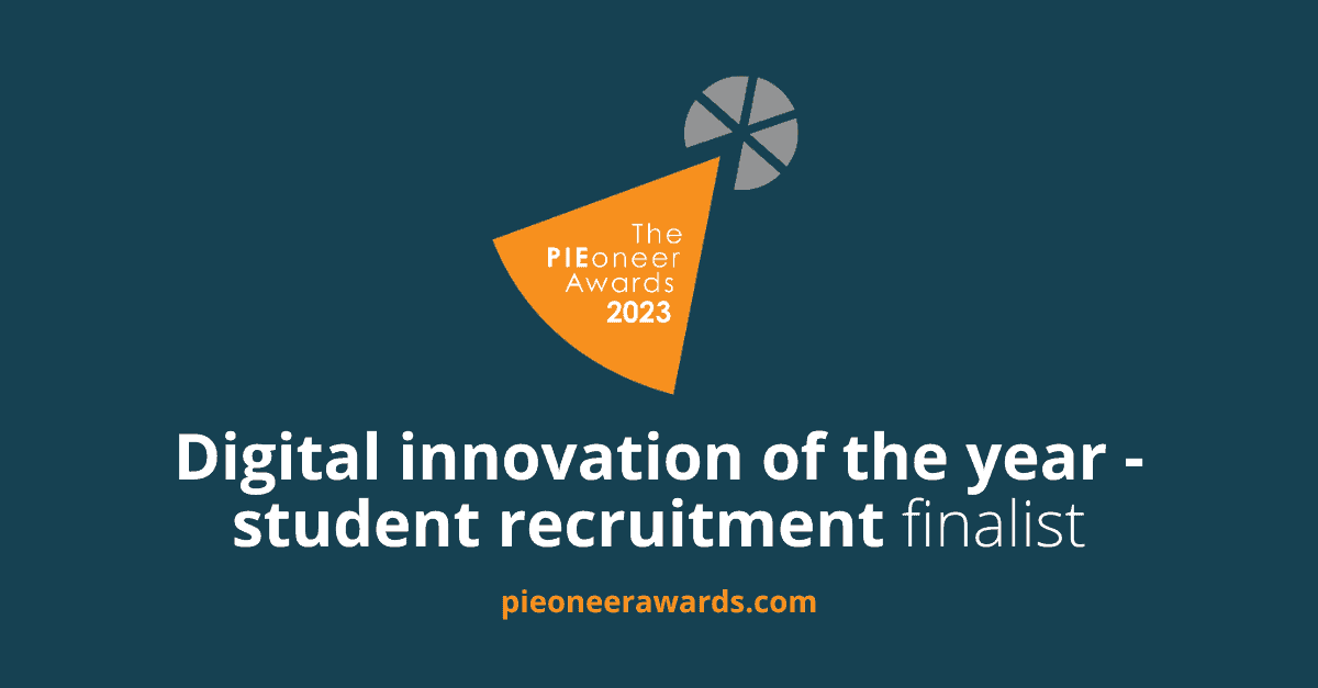 Digital innovation of the year - student recruitment finalist
