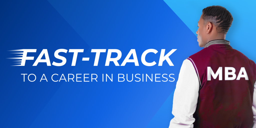 Fast-track MBA banner